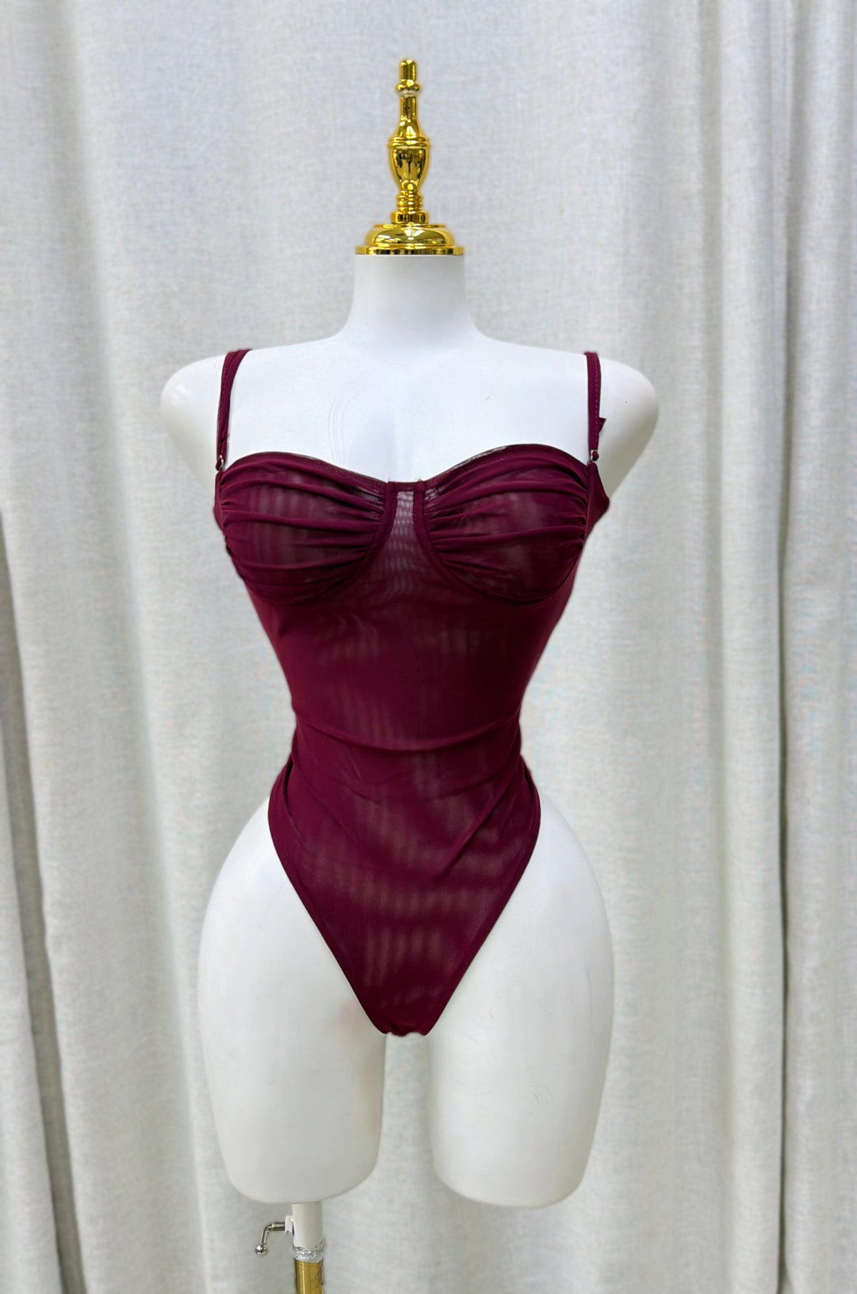 Tere Mesh Body (Burgundy)