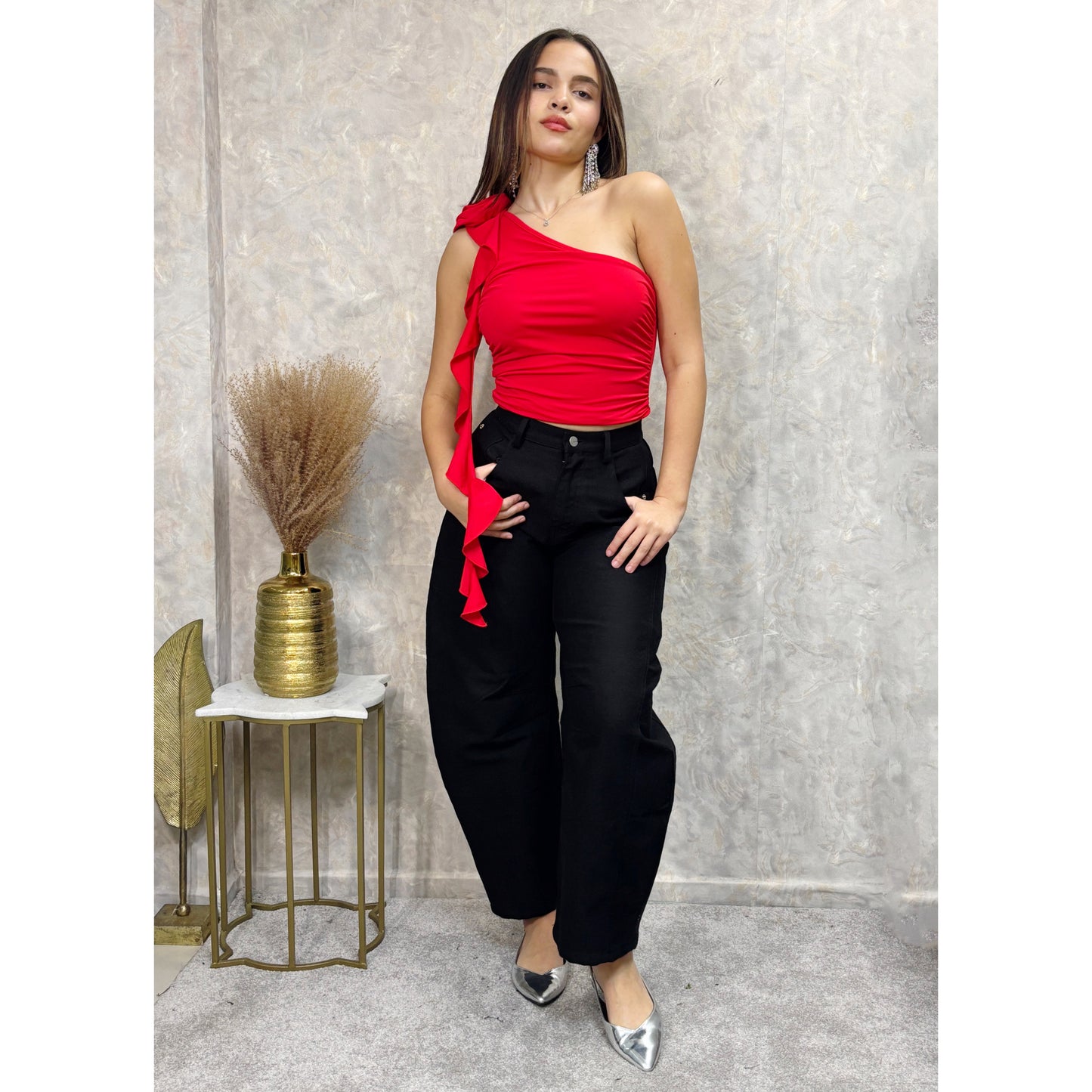 Astrid Flower Top