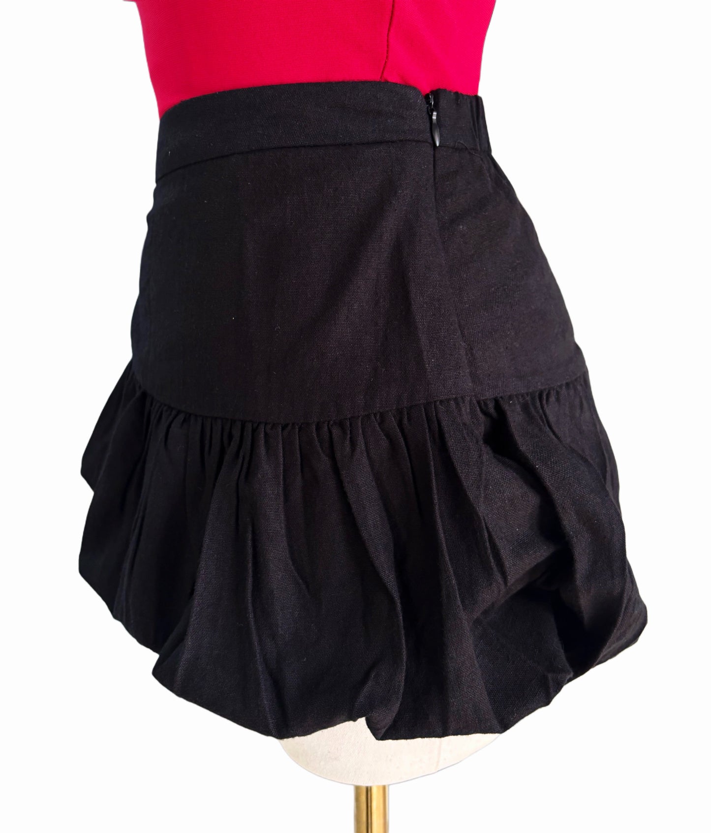 Liliana Linen Balloom Skirt (2 Colores)