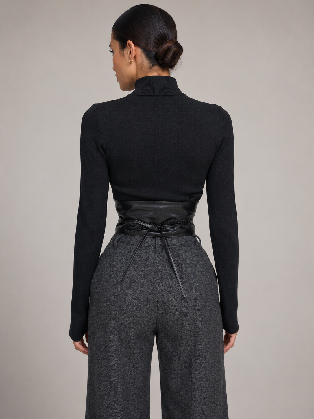 Vesper Wrap Belt (Black)