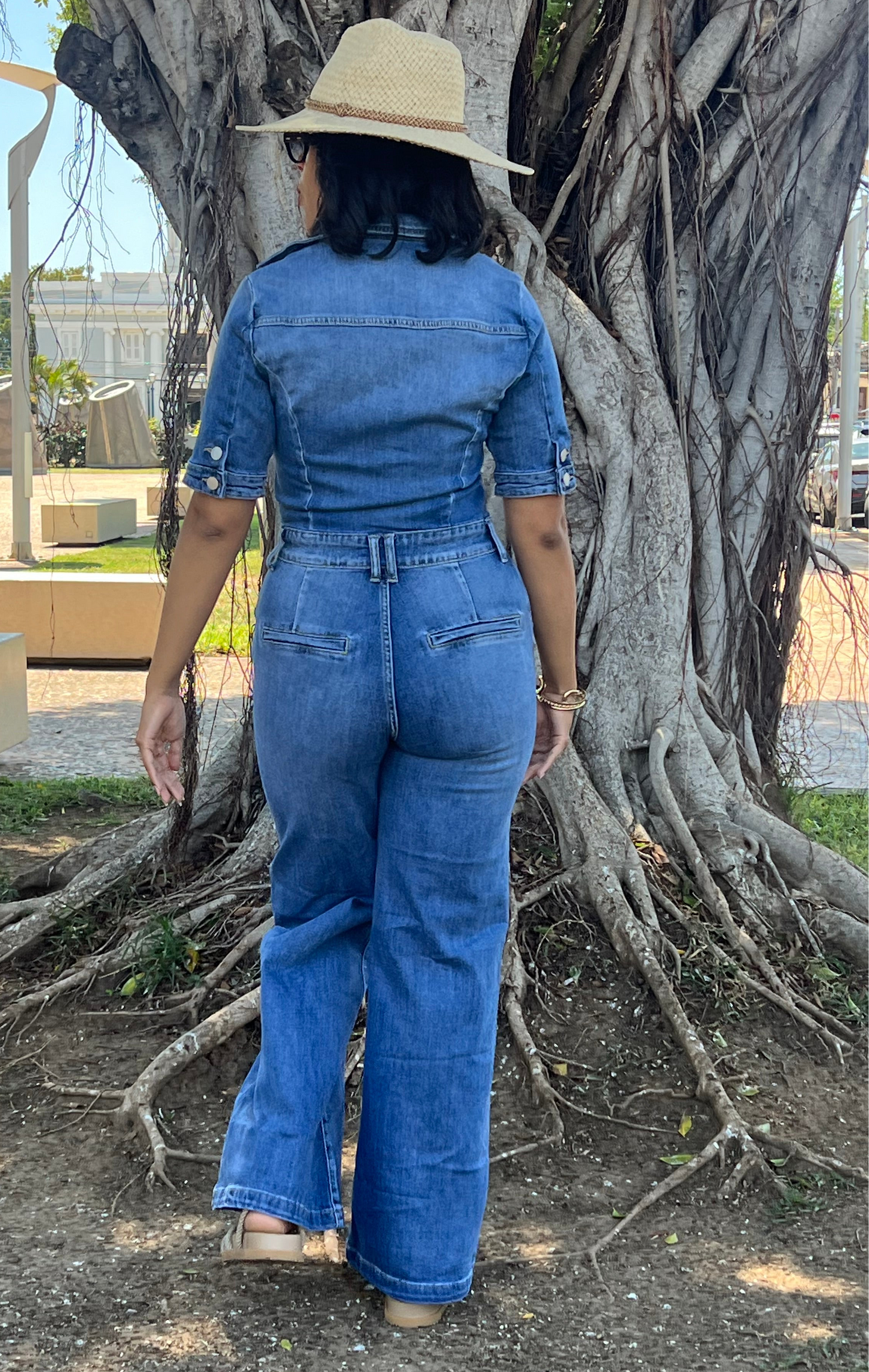 Karla Denim Jumpsuit