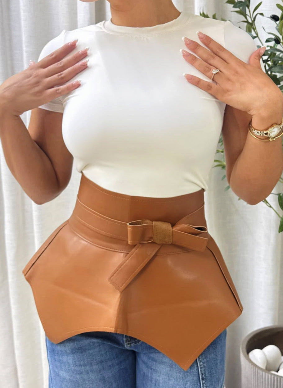 Milano Corset Belt (Camel)
