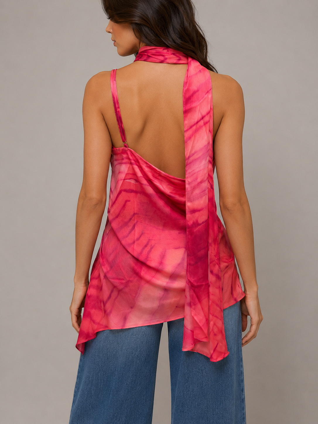 Raiza Scarf Blouse