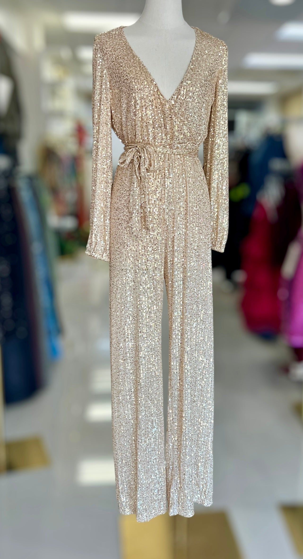 Irene Sequin Jumpsuit