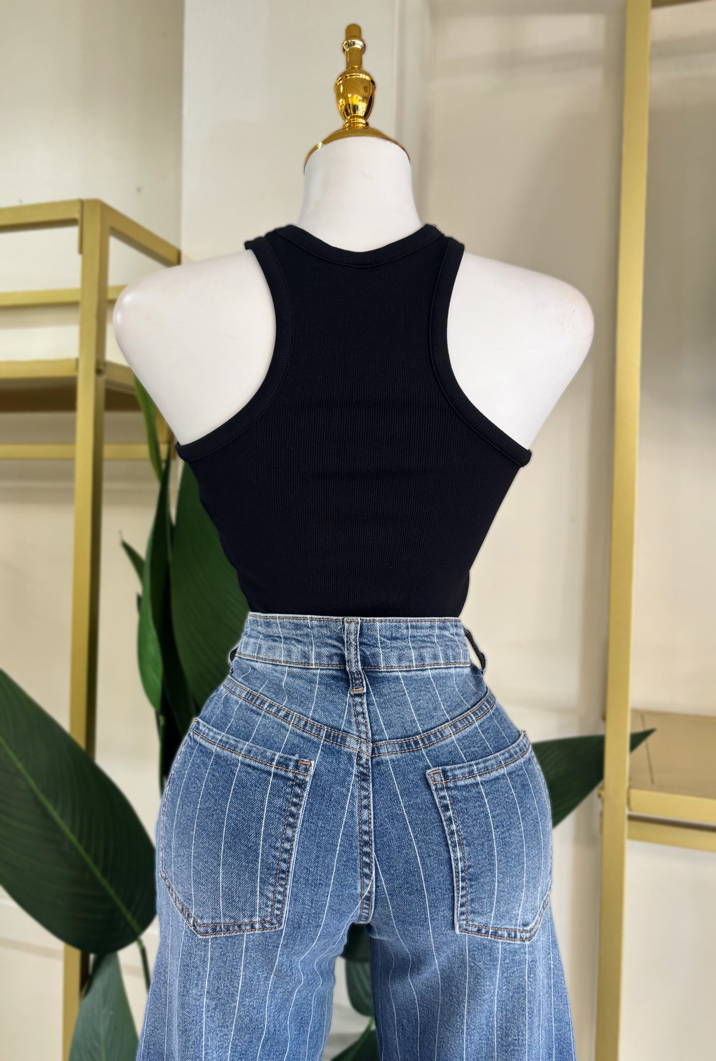 Andrea Basic TankTop (Black)