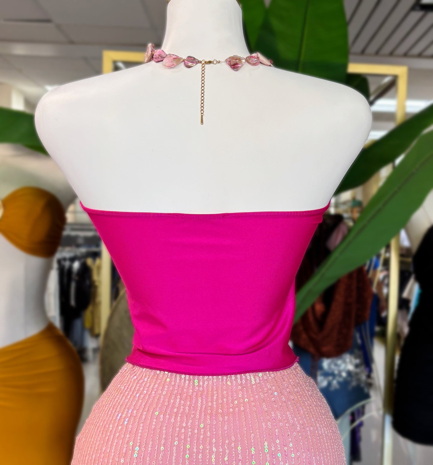 Perla Strapless Top