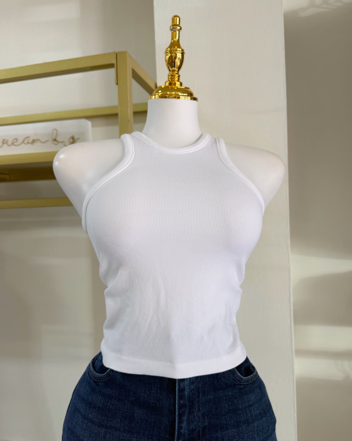 White Basic Top