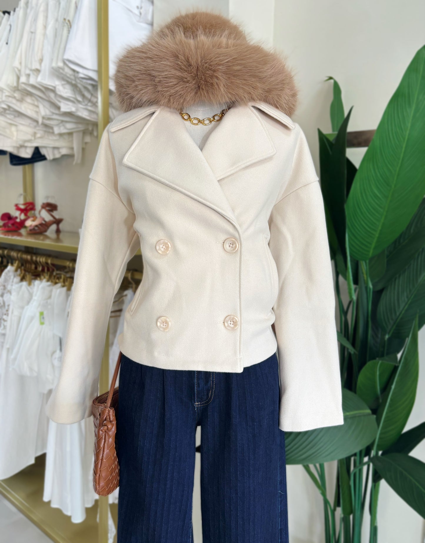 Chanel Peacoat