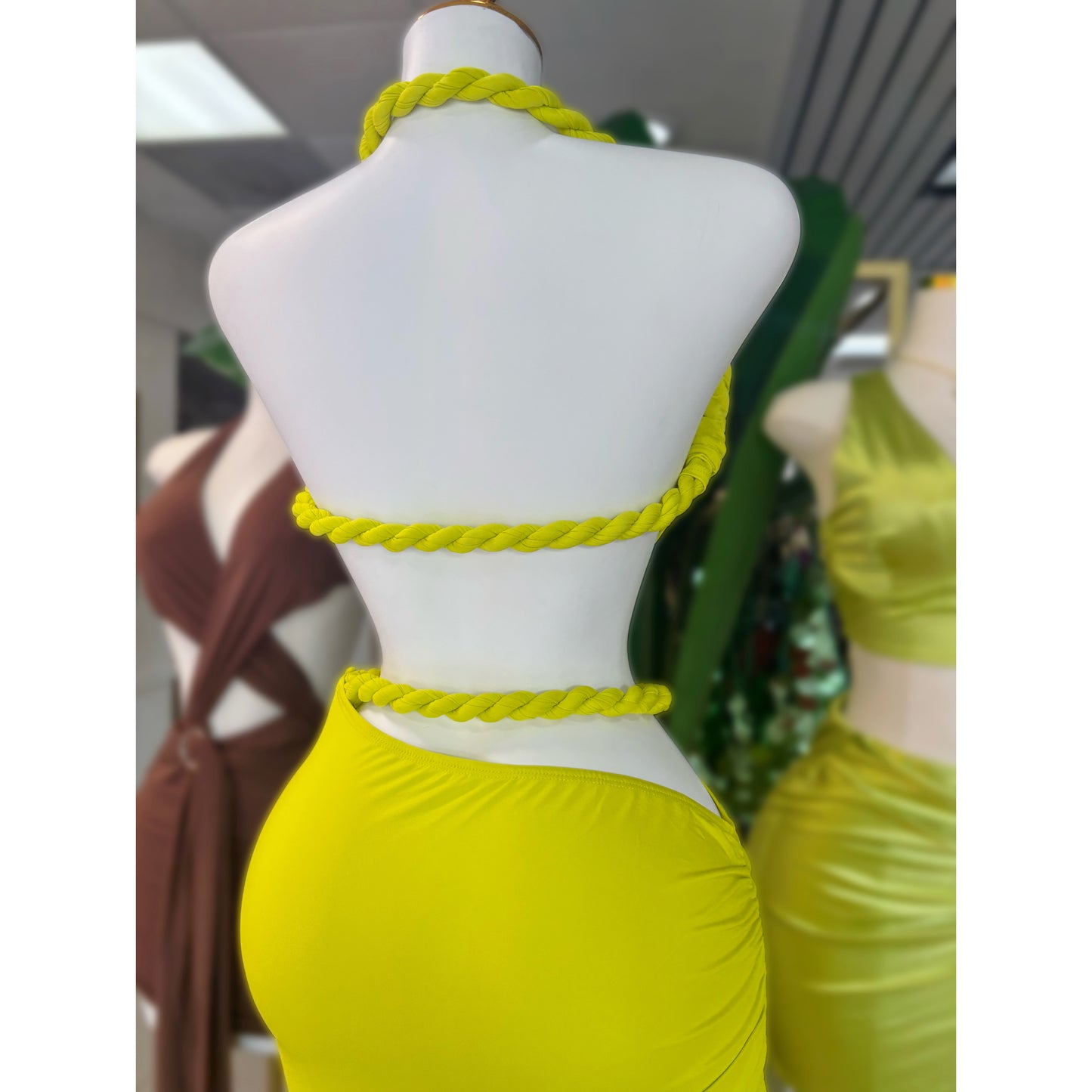 Aruba Lime Skirt Set