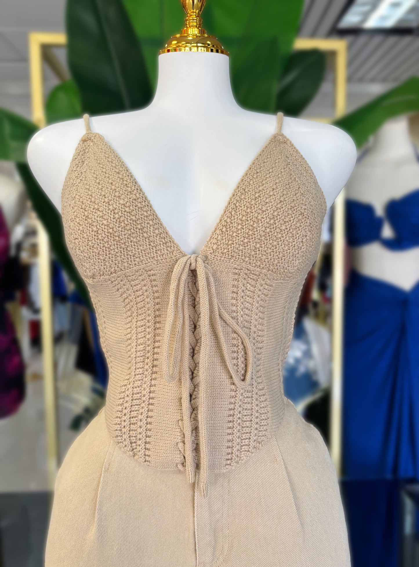 Amanda Crochet Top