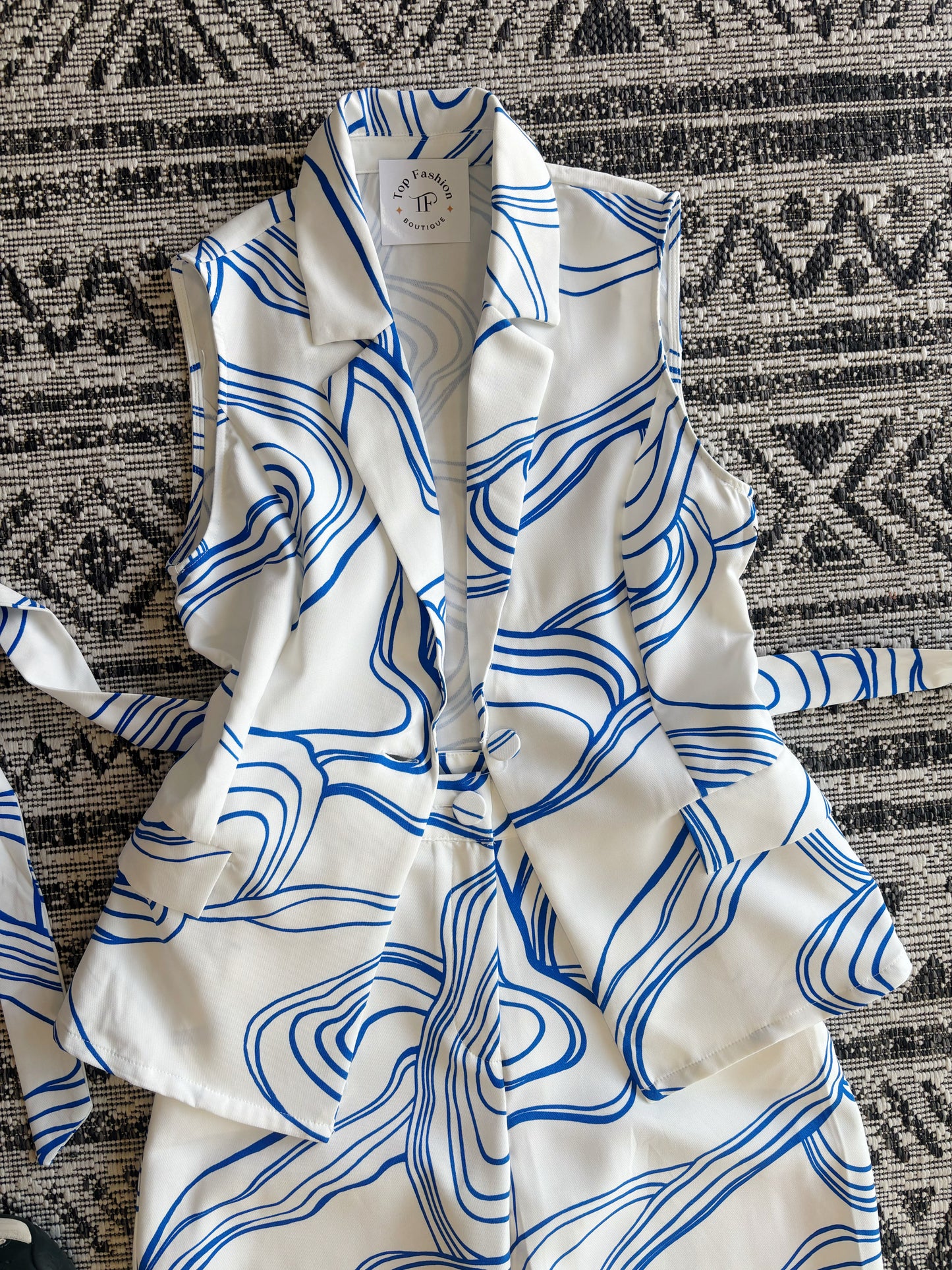 Santorini Vest Pant Set