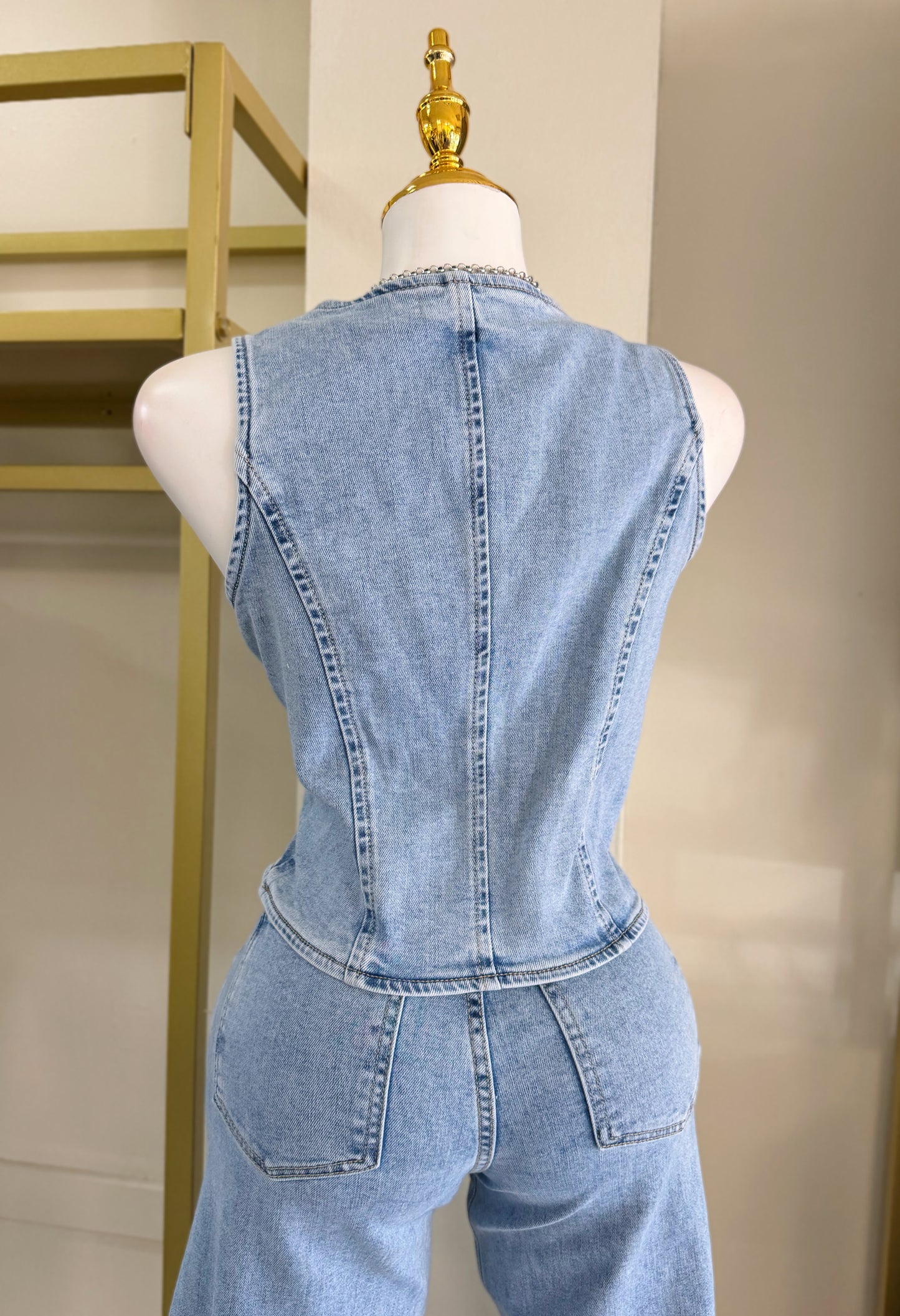 Ágatha Denim Vest