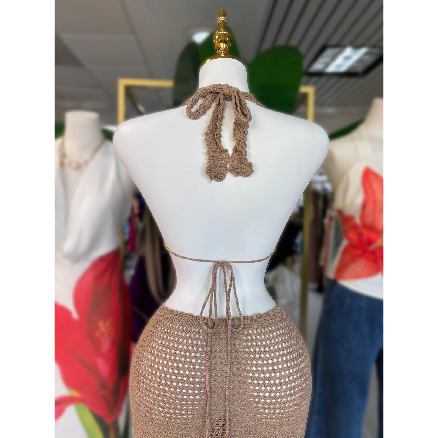 Bali Crochet Skirt Set