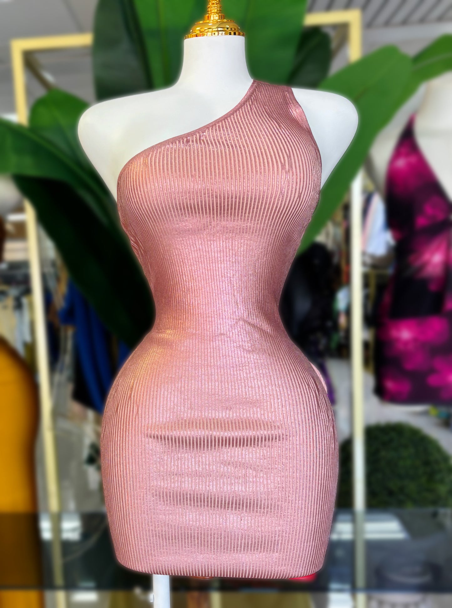 Alana Metallic Dress (3 Colores)