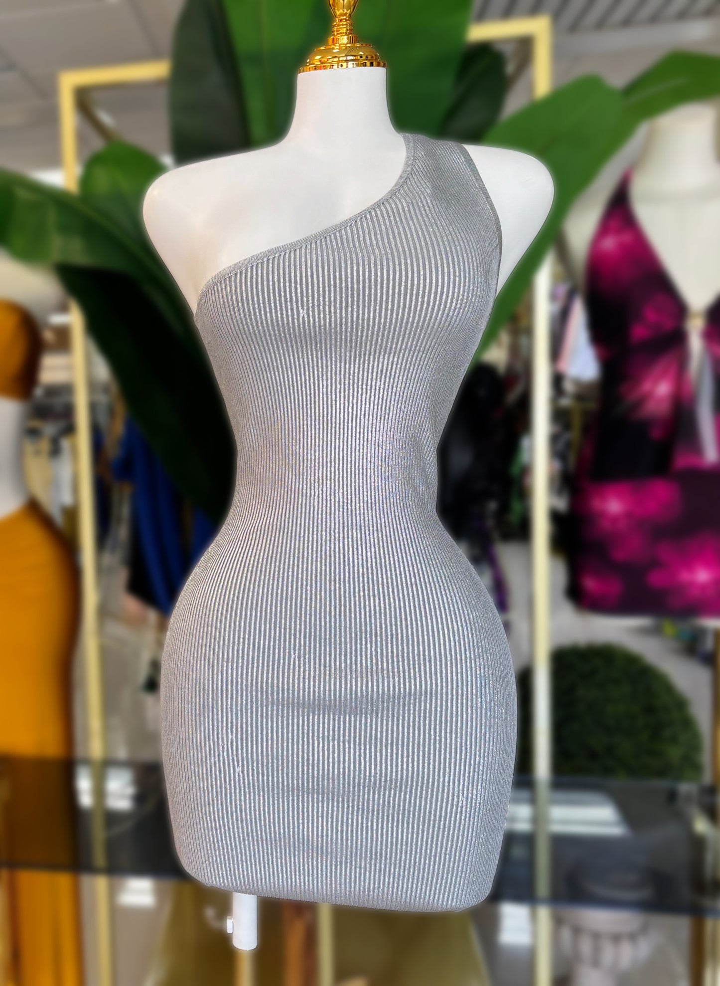 Alana Metallic Dress (3 Colores)