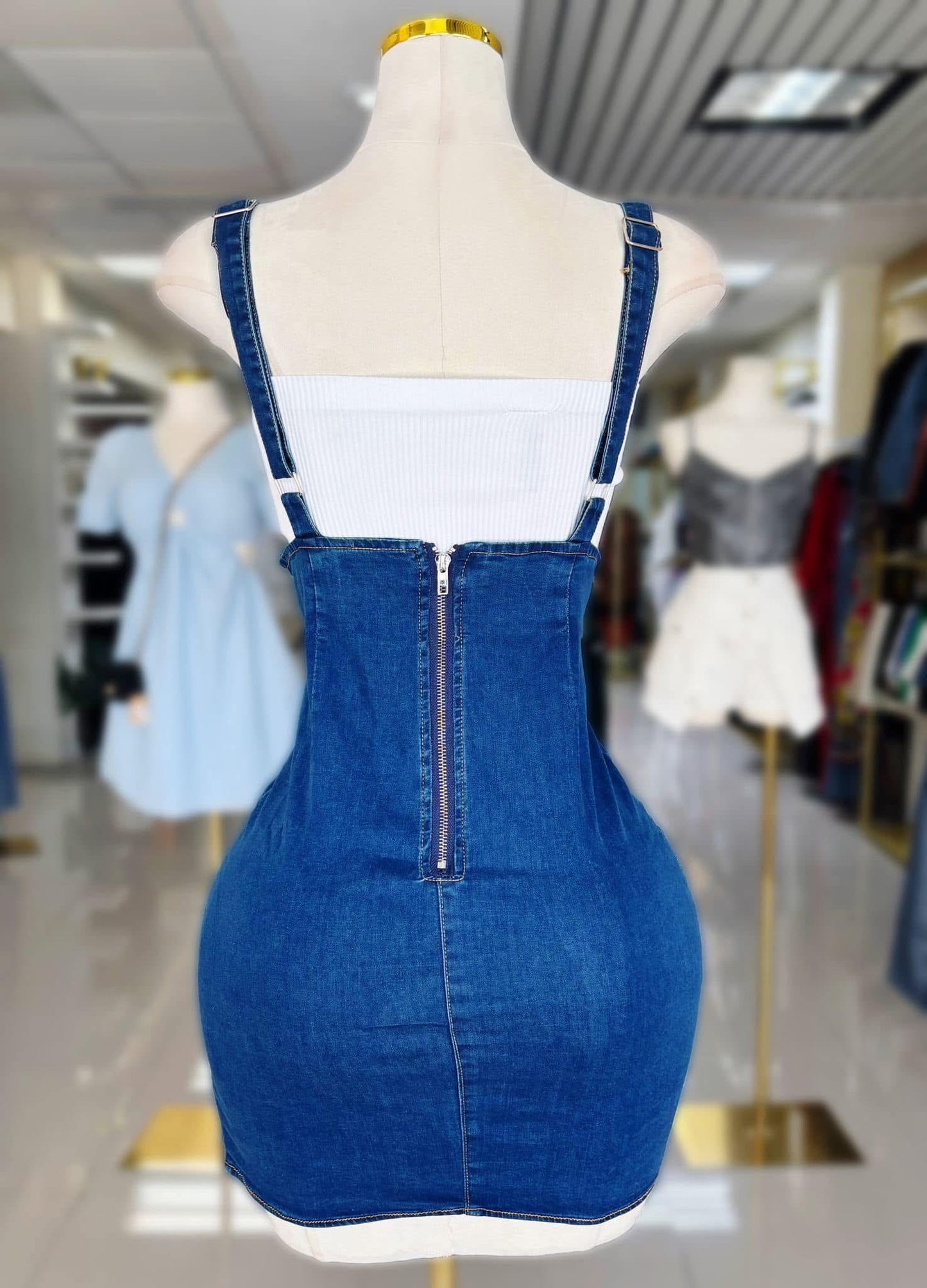 Tanya Denim Overall