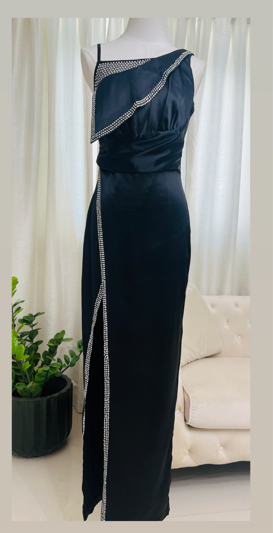 Jazmin Black Maxi Dress