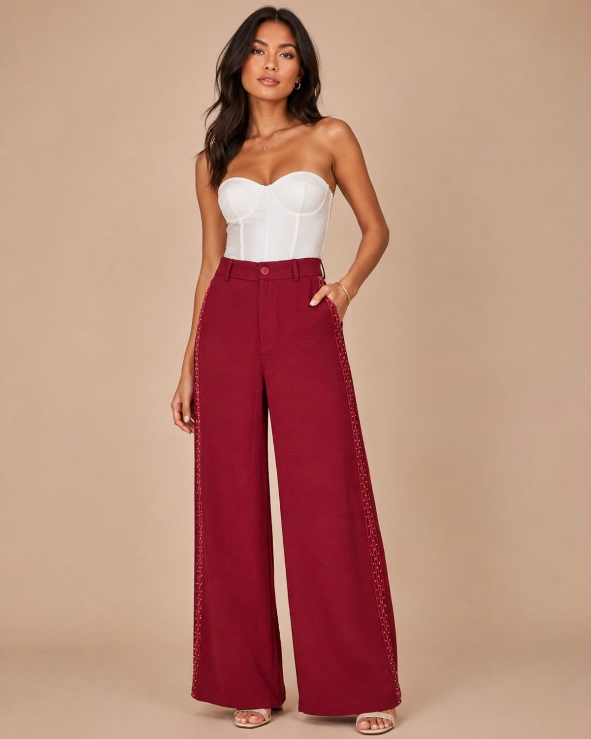 Katia Pant (Burgundy)