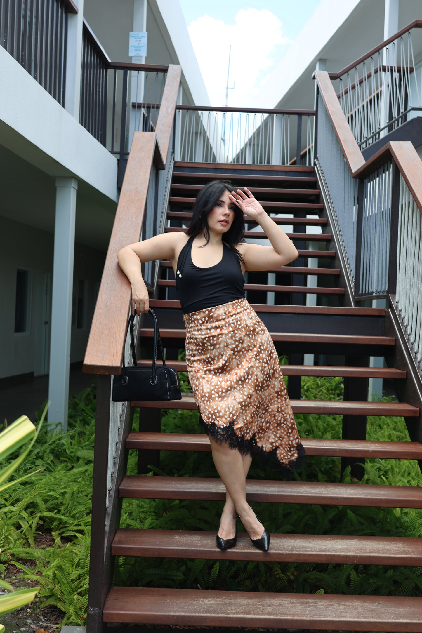 Bambi Satin Skirt