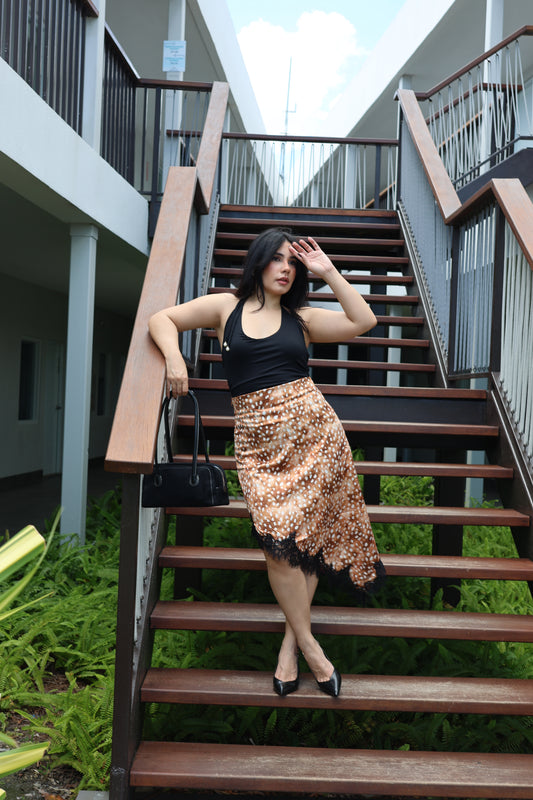 Bambi Satin Skirt