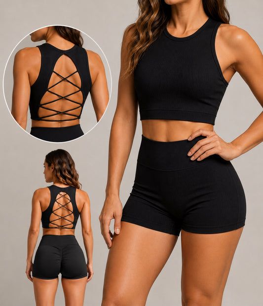 Lorena Active Short Set (3 Colores)