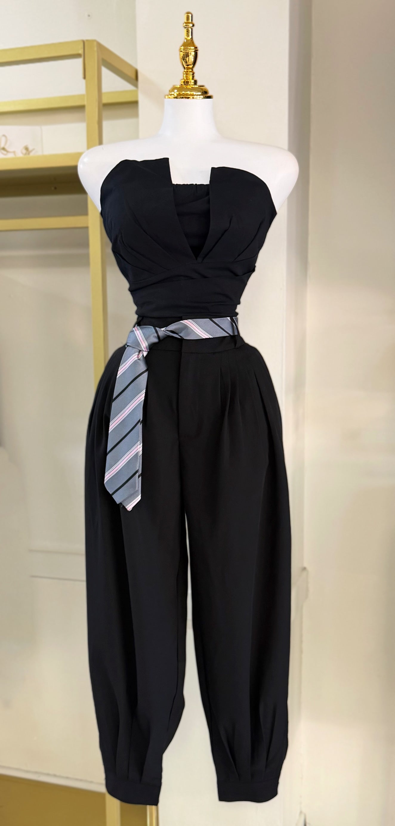 Milana Tie Detail Balloon Pant