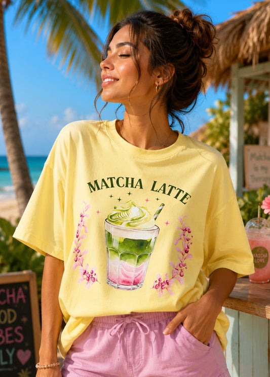 Matcha Latte Graphic Tee