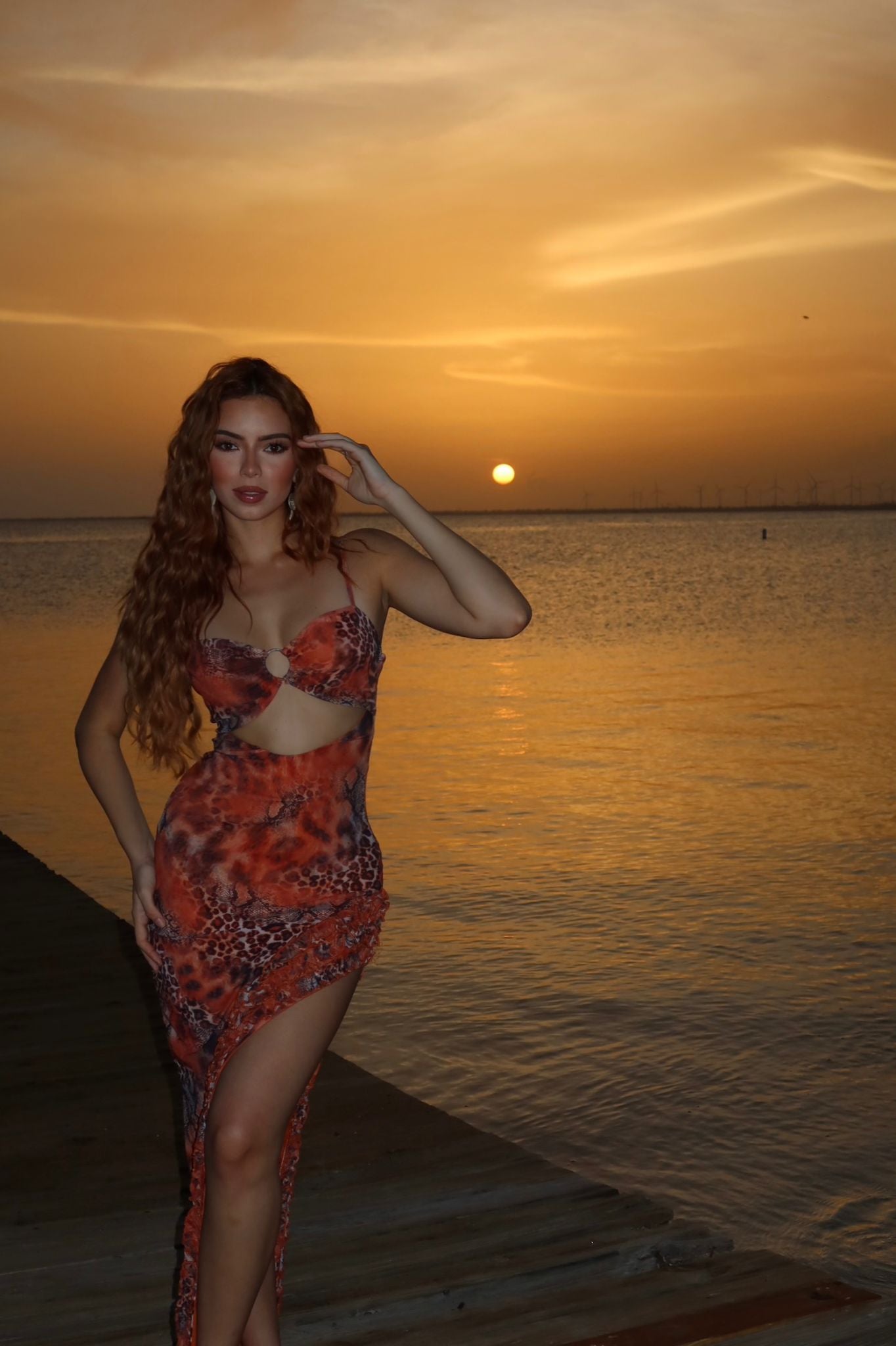Aurora Sunset Dress