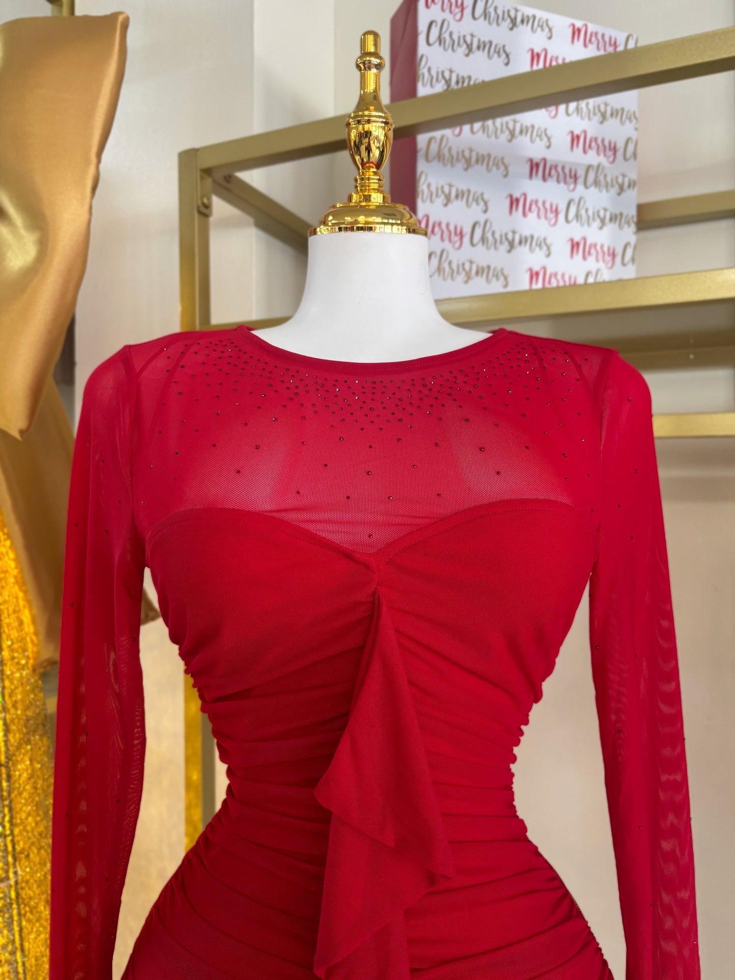 Rosaura Red Dress