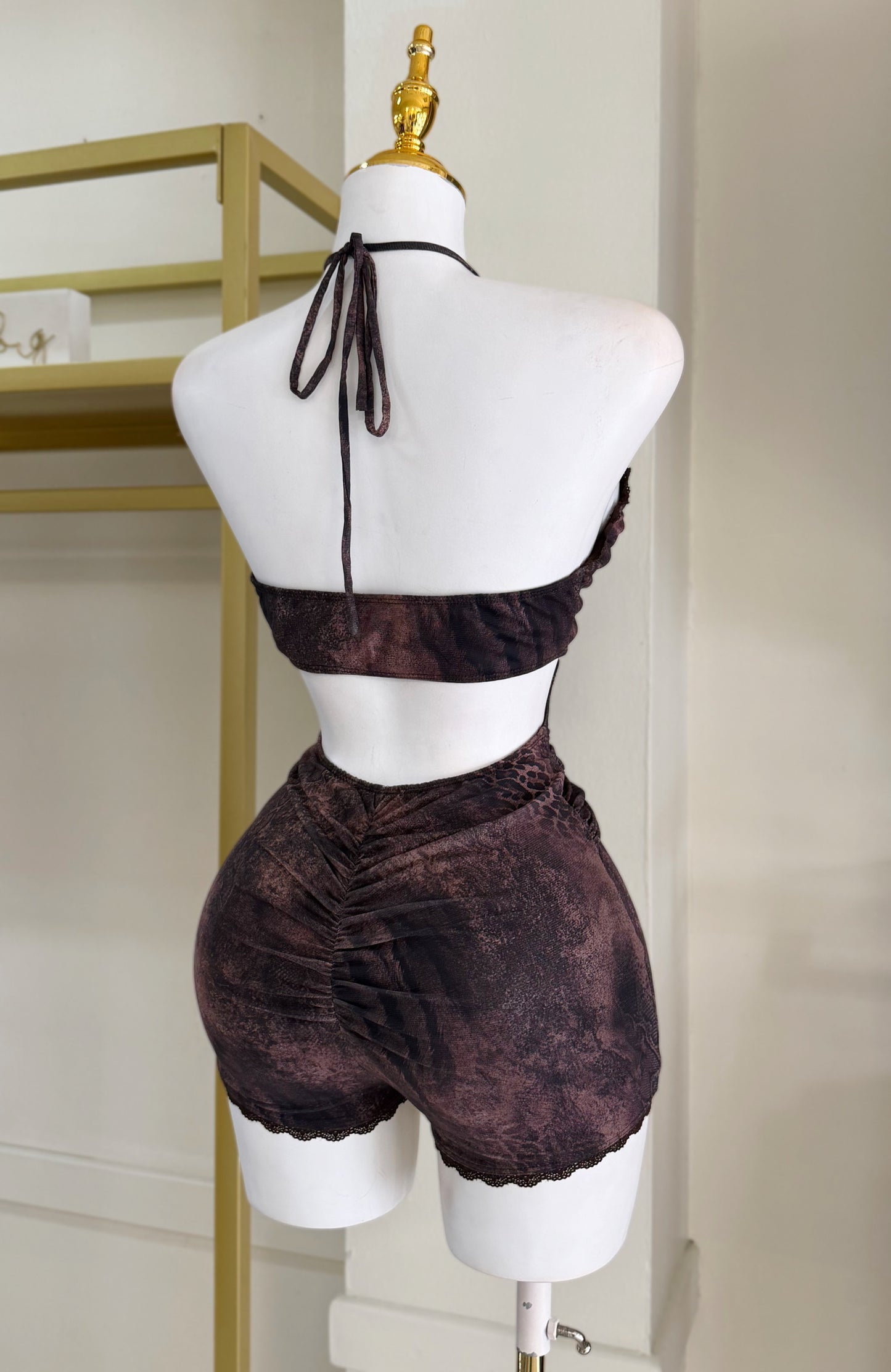 Savage Wild Print Romper