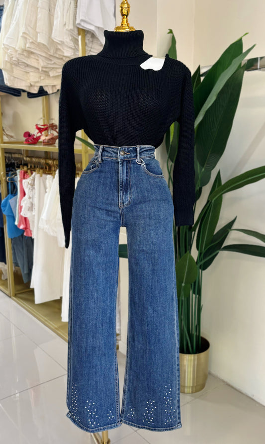 Indira Details Jeans