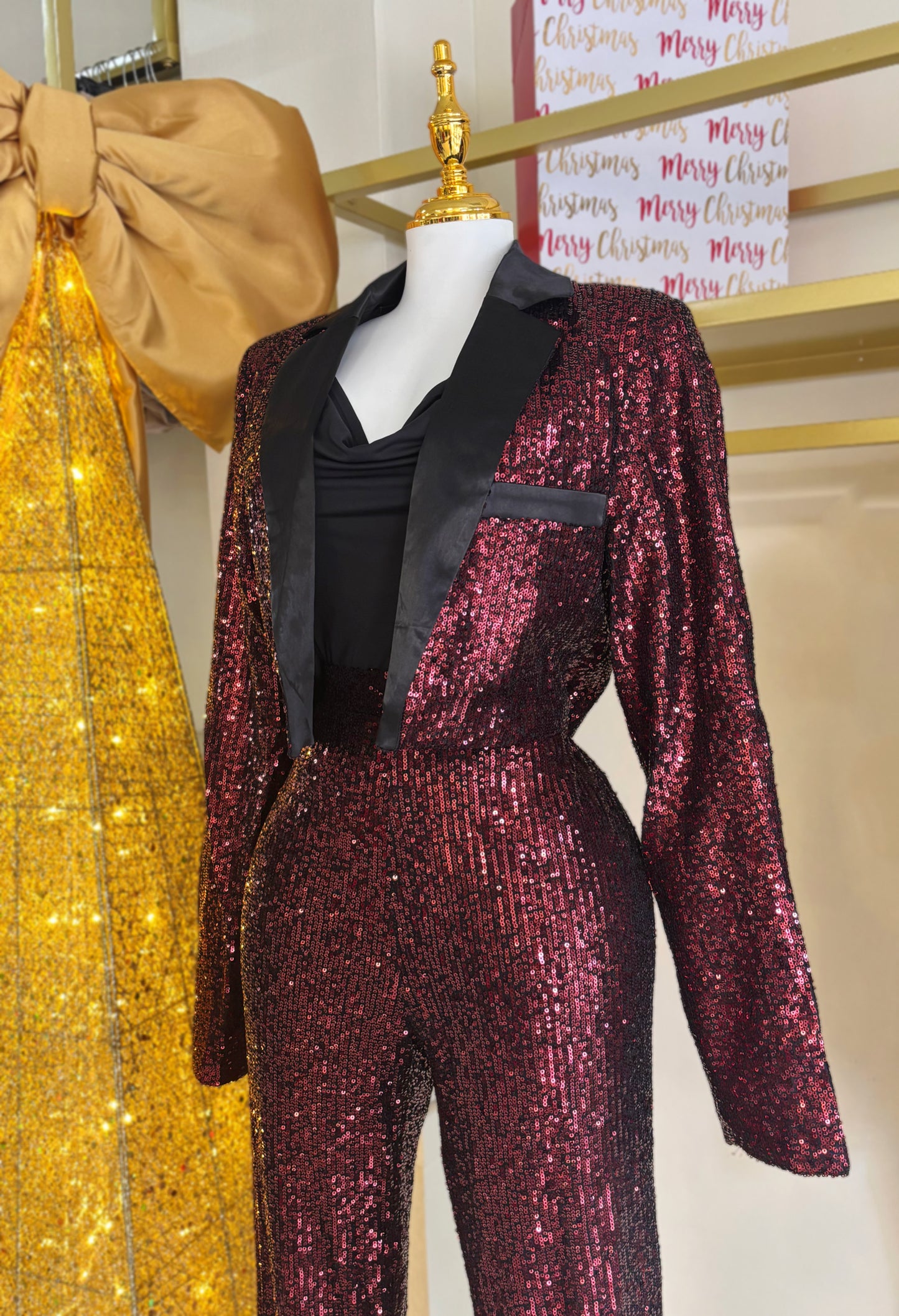 Galilea Sequin Blazer Set (CORRE GRANDE)