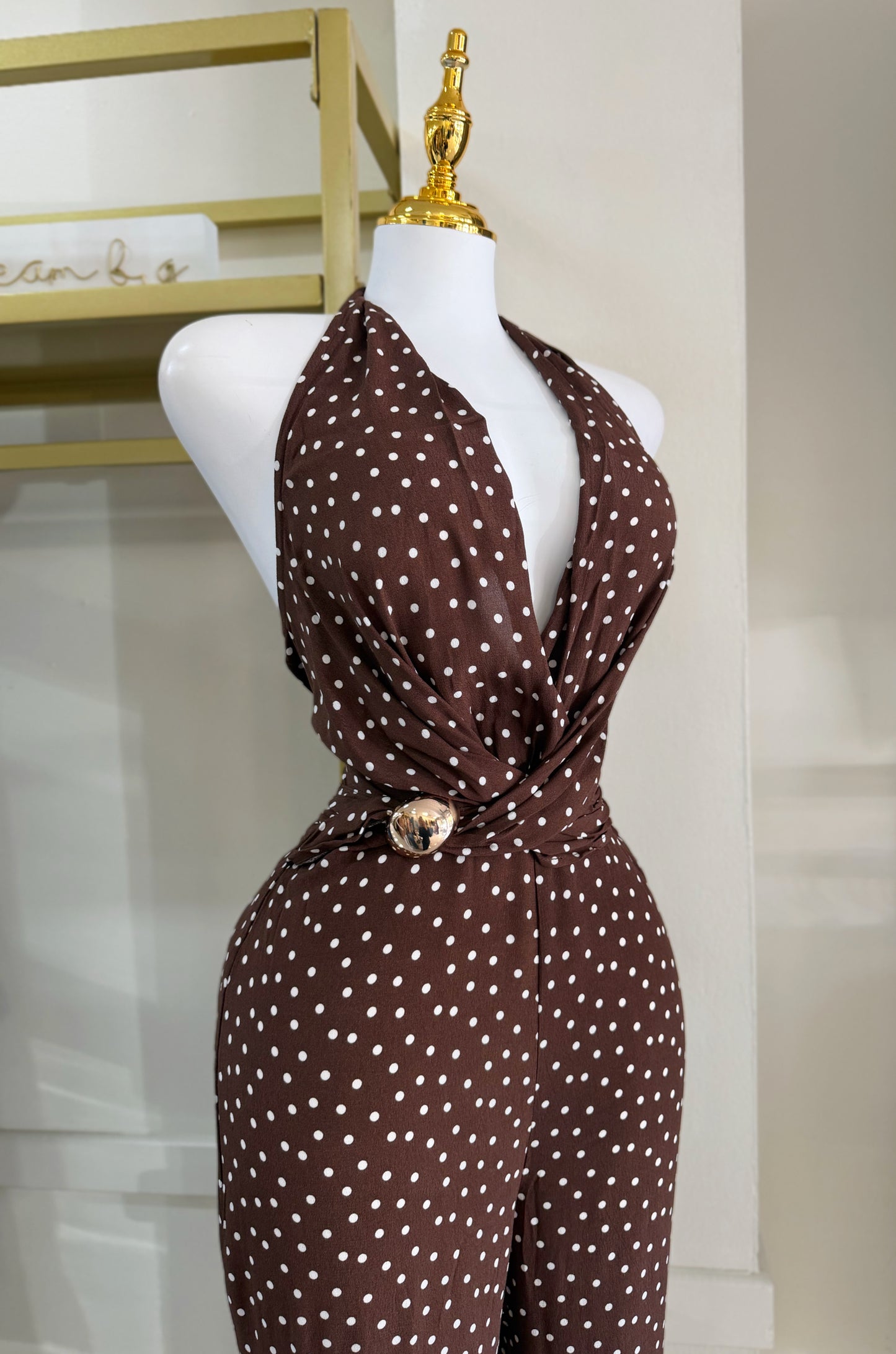 Carlota Polka Dots Jumpsuit