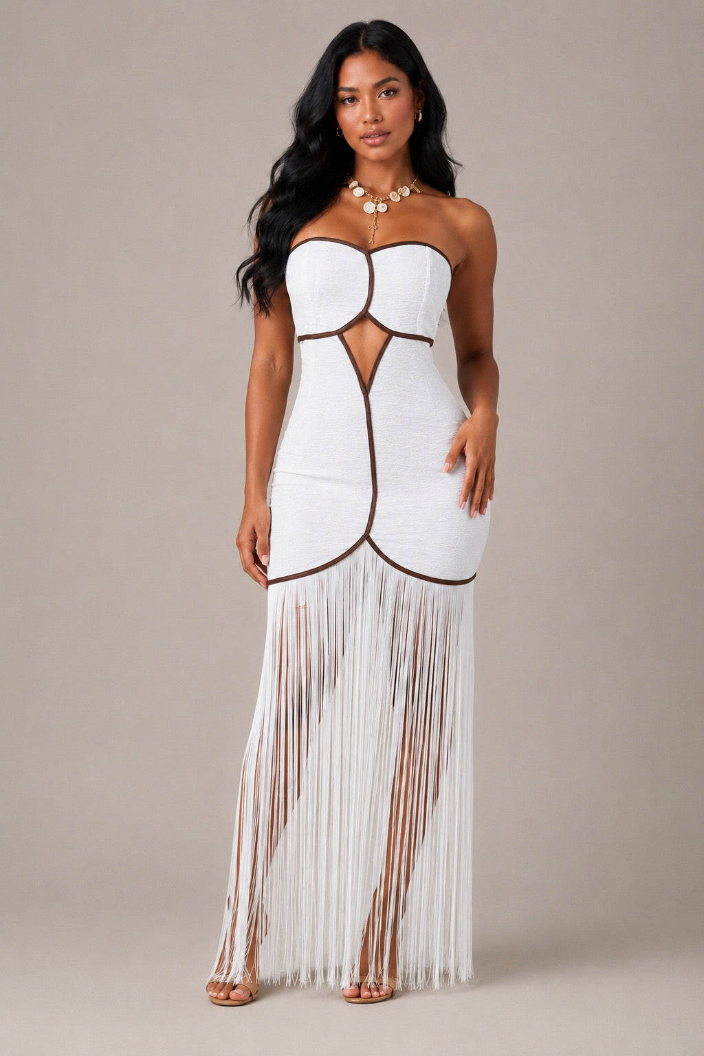 Luna Fringe Dress