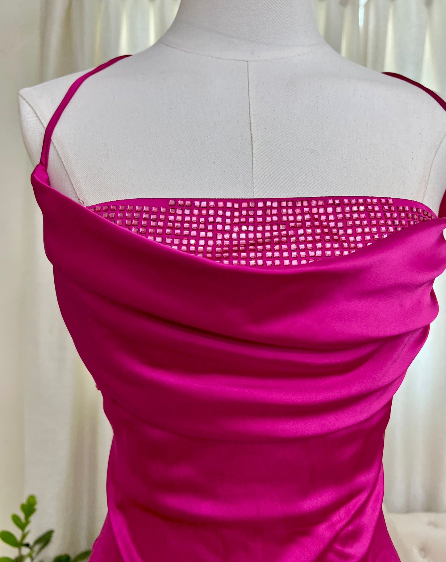 Daila Magenta Maxi Dress