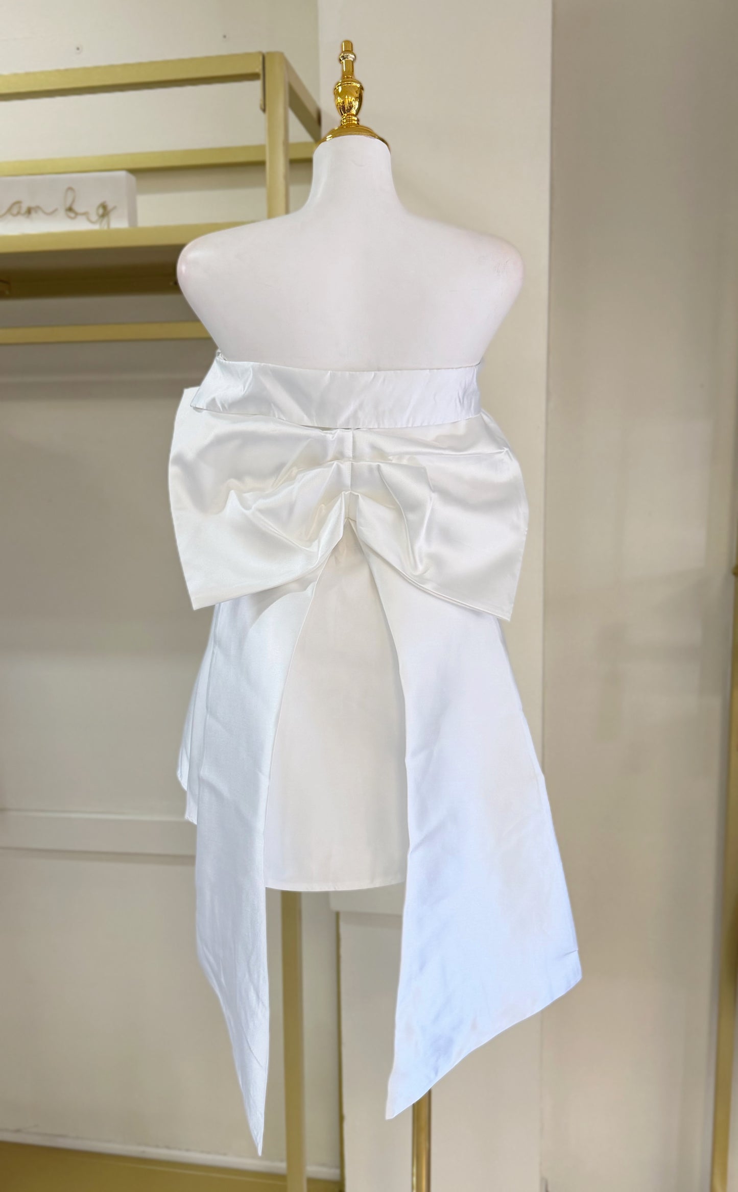 Laura Back Bow Dress
