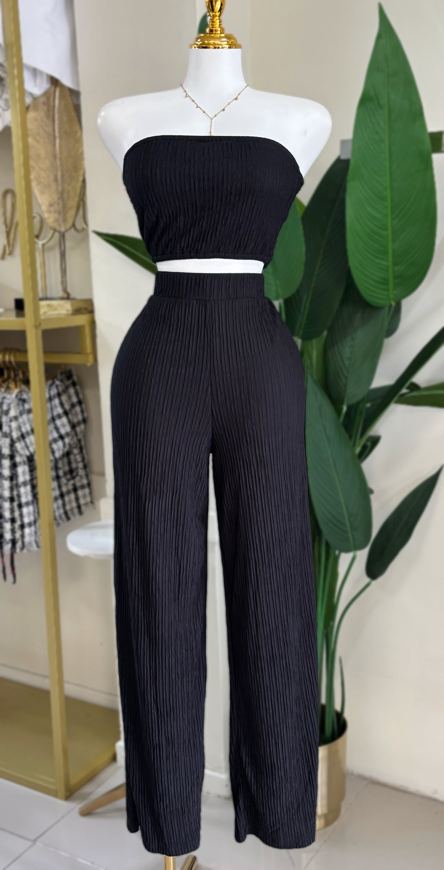 Renata 3 Pieces Travel Set (Negro)