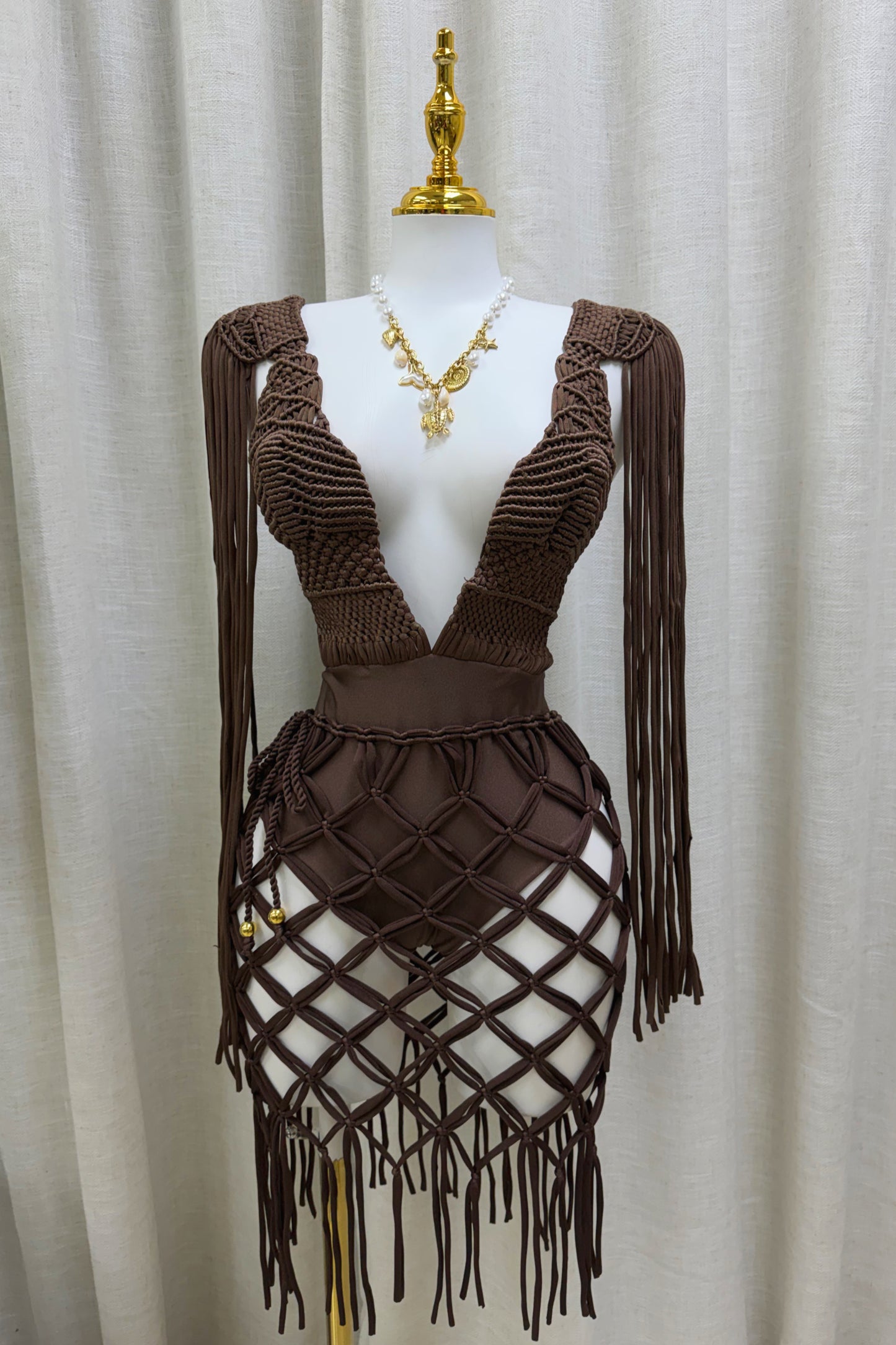 Cocoa Siren One Piece •ONE SIZE• (Incluye falda)