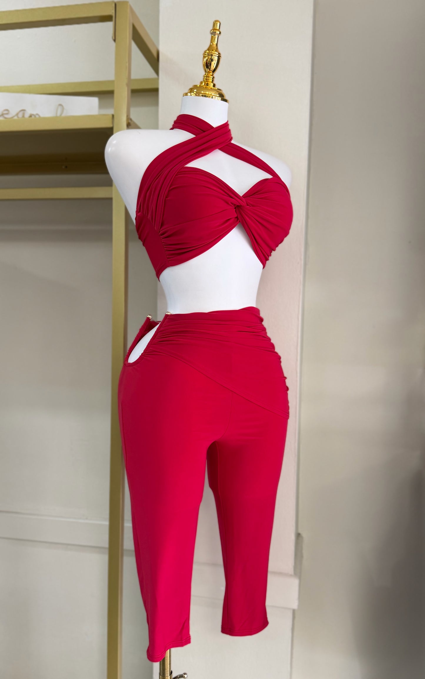 Zara Capri Pant Set