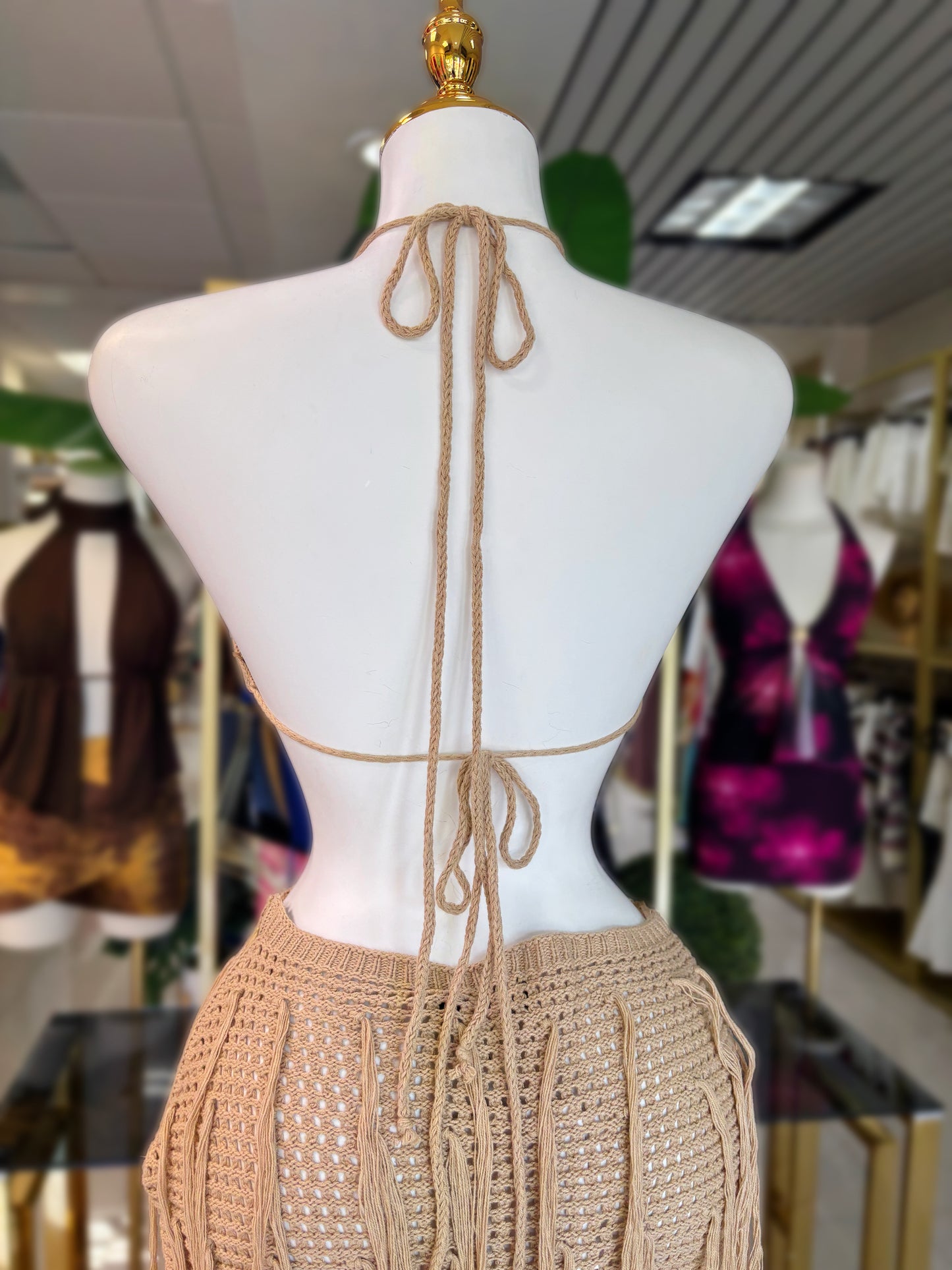 Latina Crochet Dress
