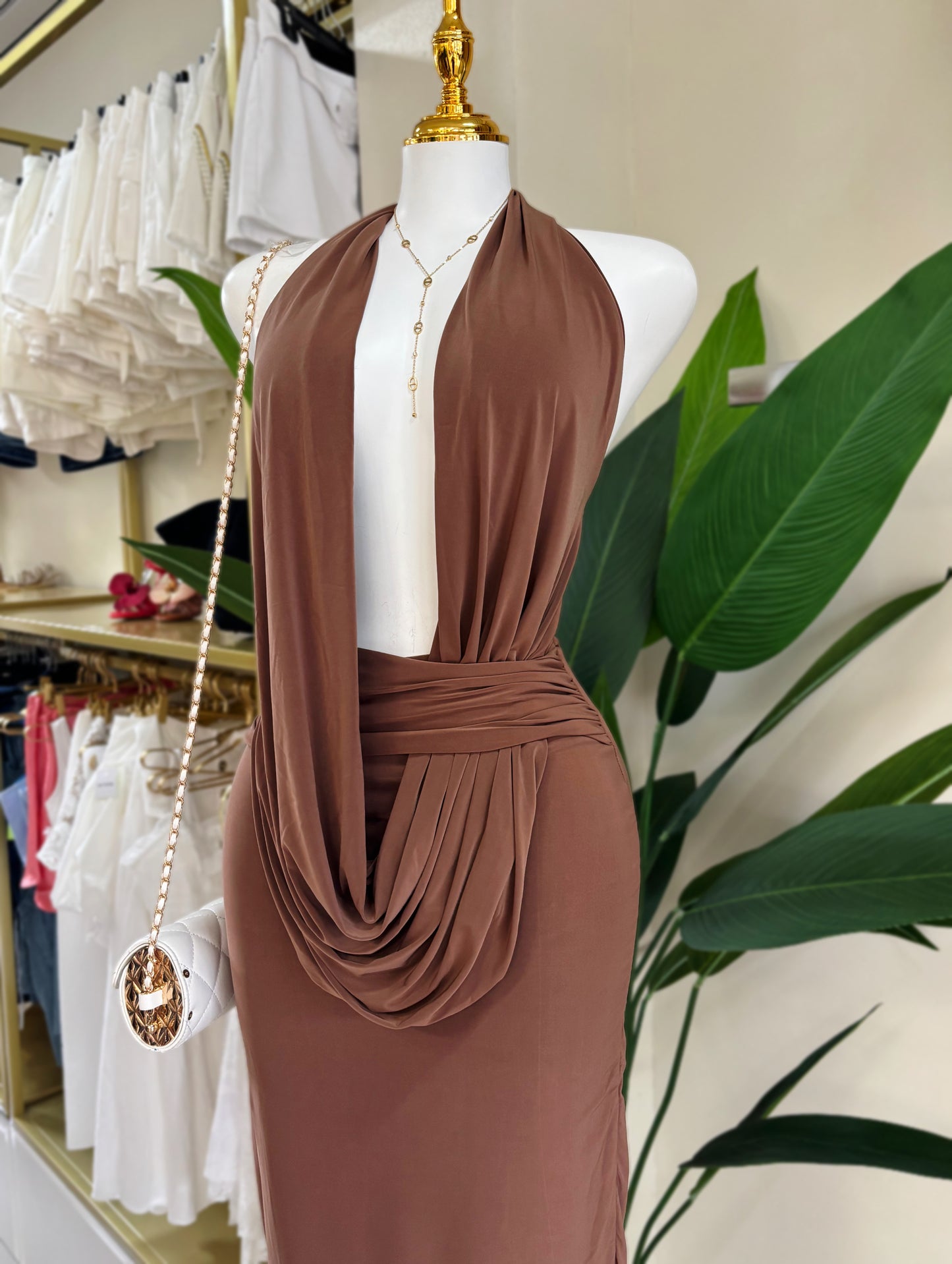 Gia Chocolate Dress