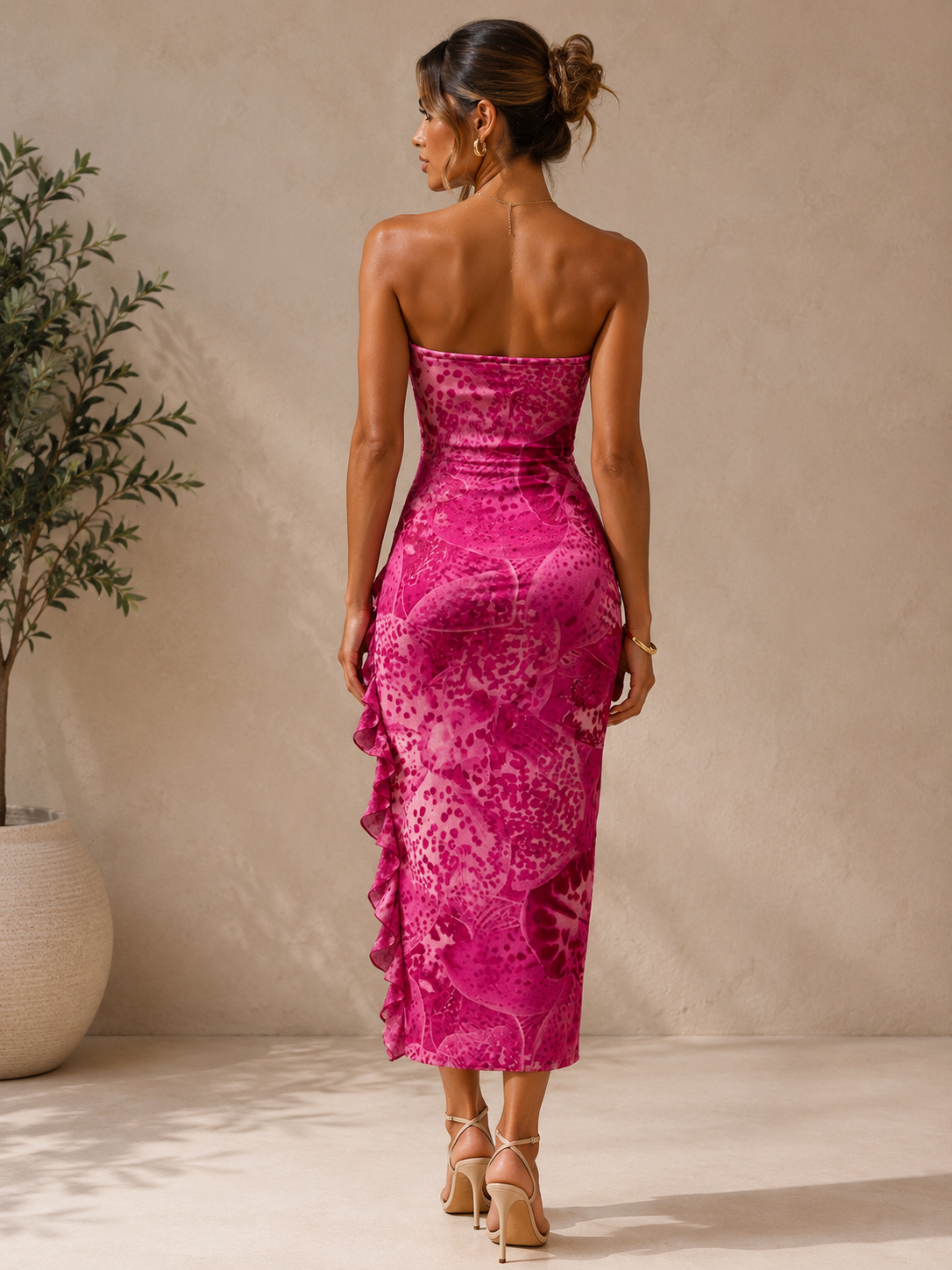 Rosé Petal Dress