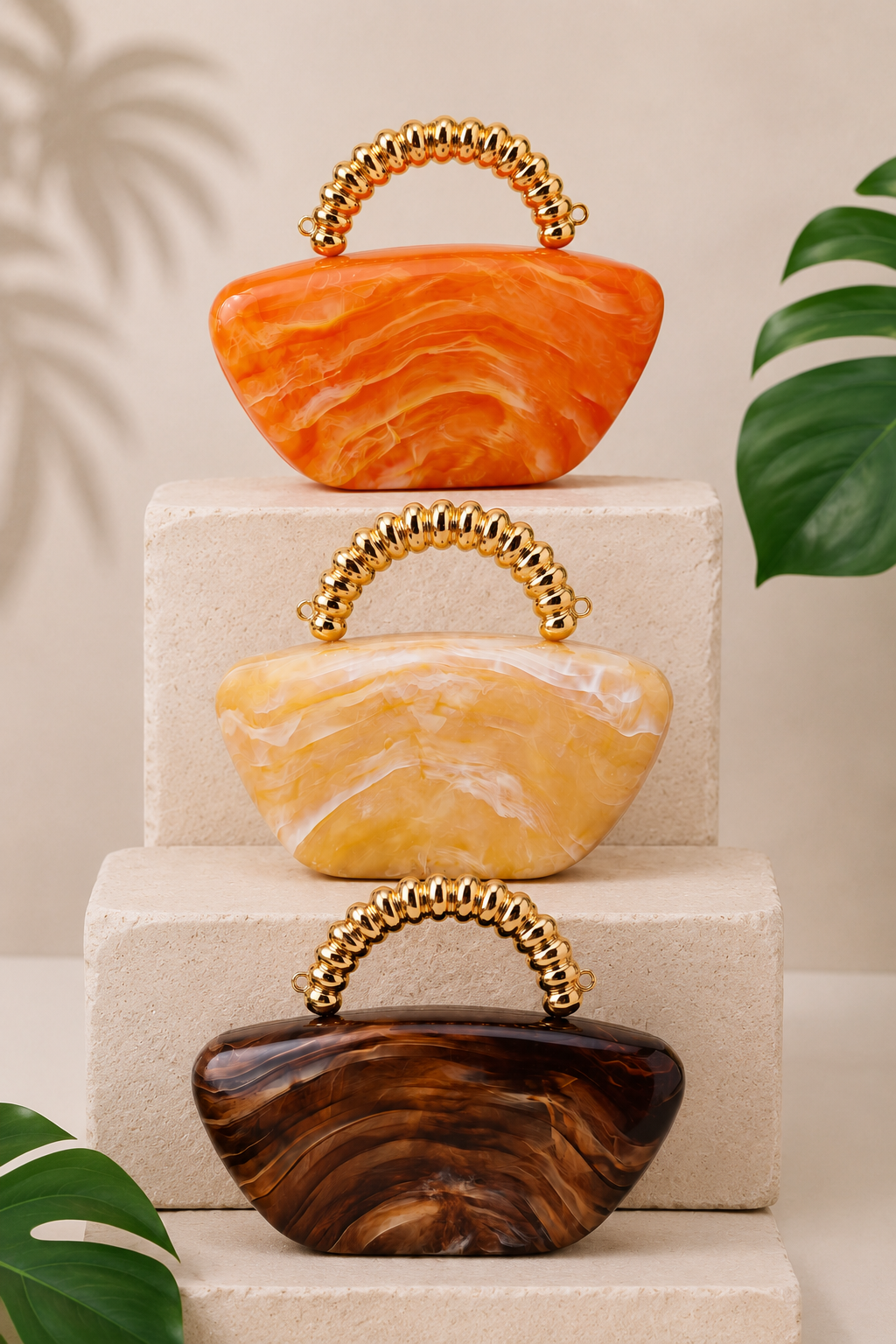 Marble Muse Handbag (3 Colores)