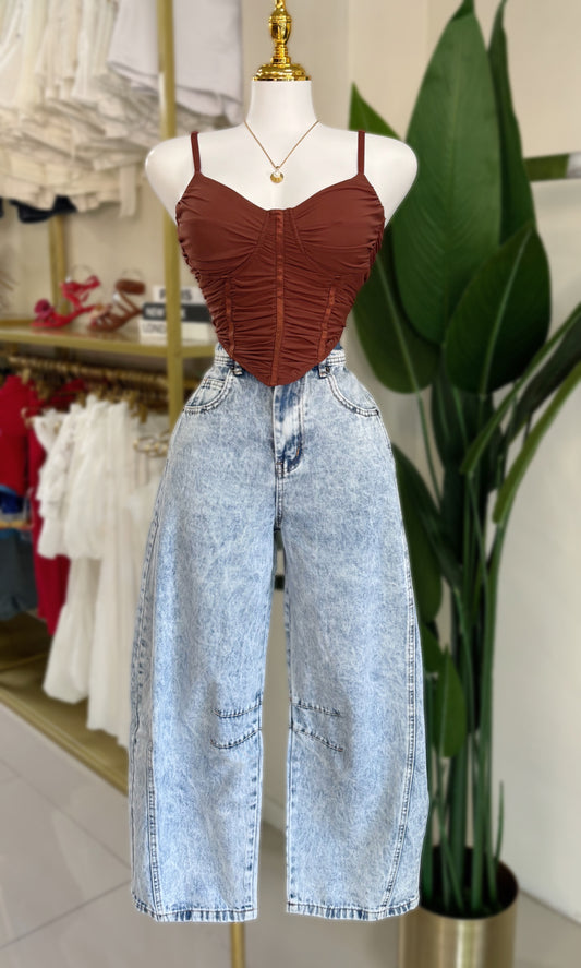 Eva Barrel Jean