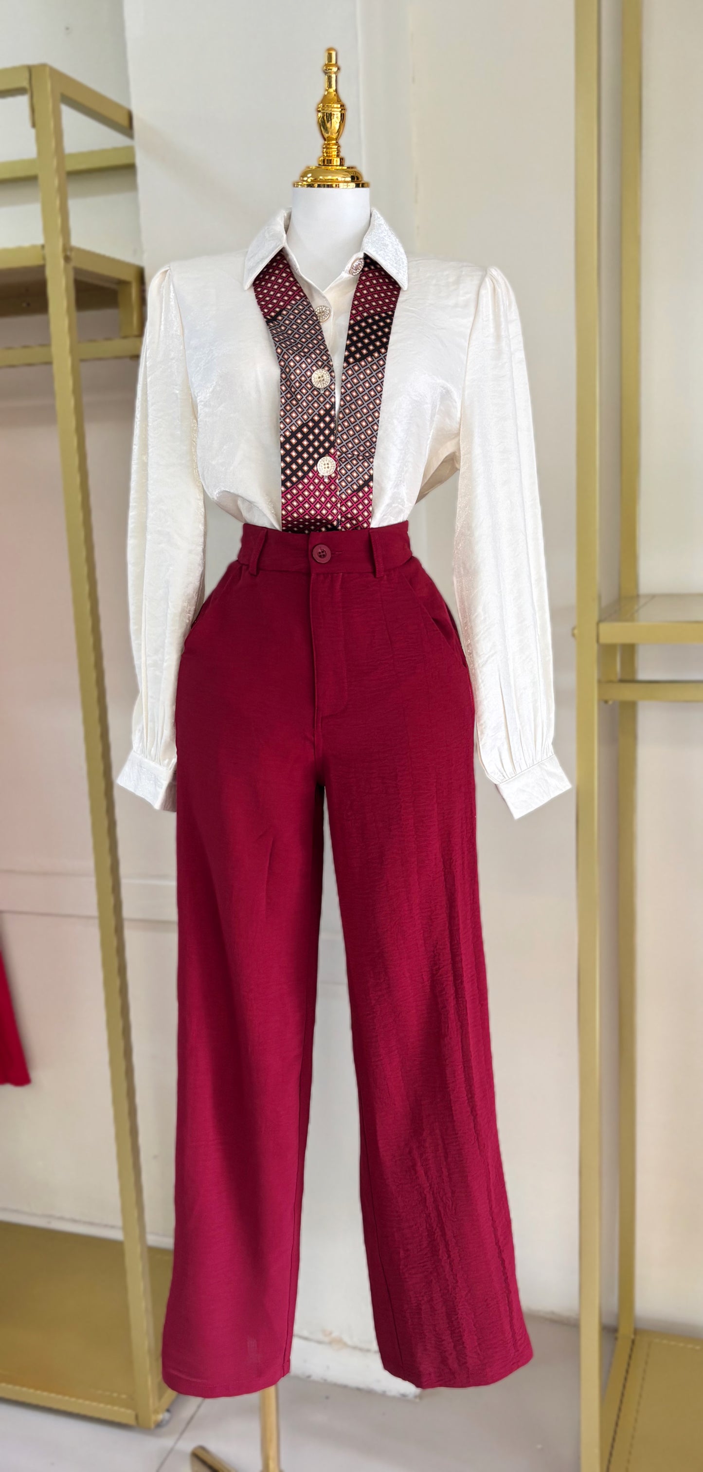 Katia Pant (Burgundy)