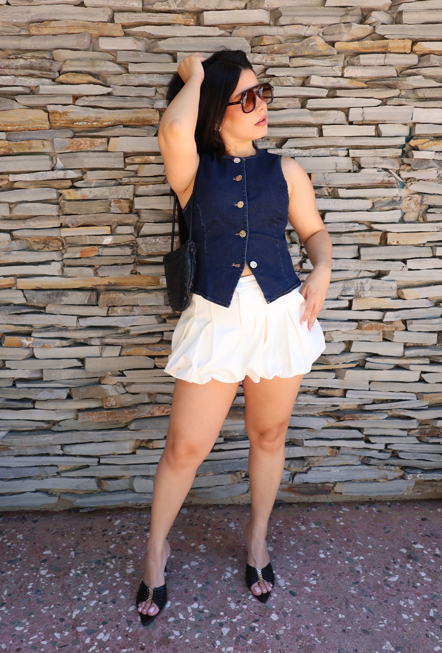 Hannied Bubble Skirt