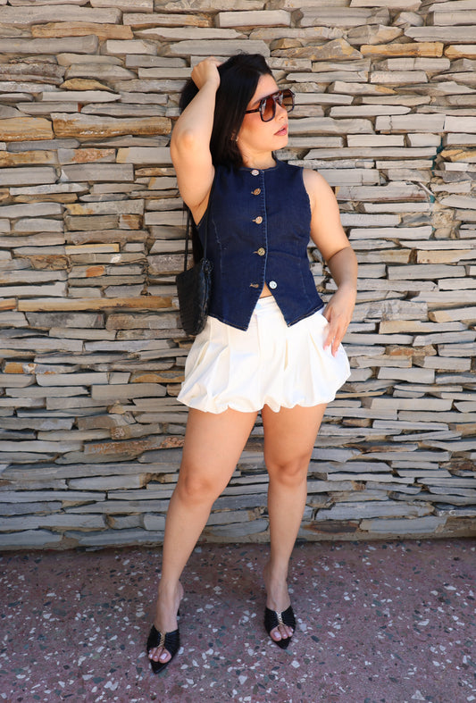 Hannied Bubble Skirt