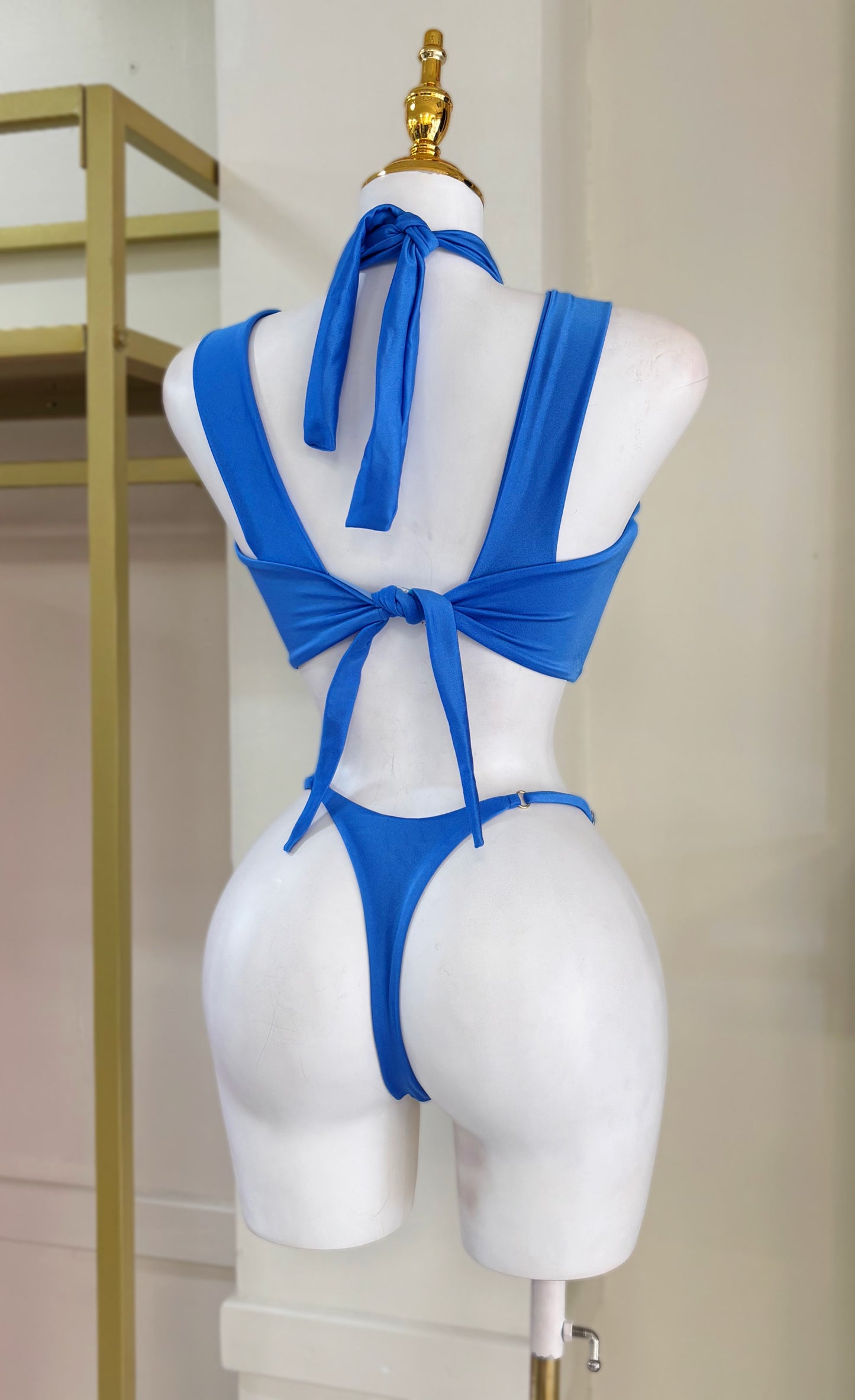 Ibiza 4 Pieces Swimwear (Sage/Dorado/Azul)