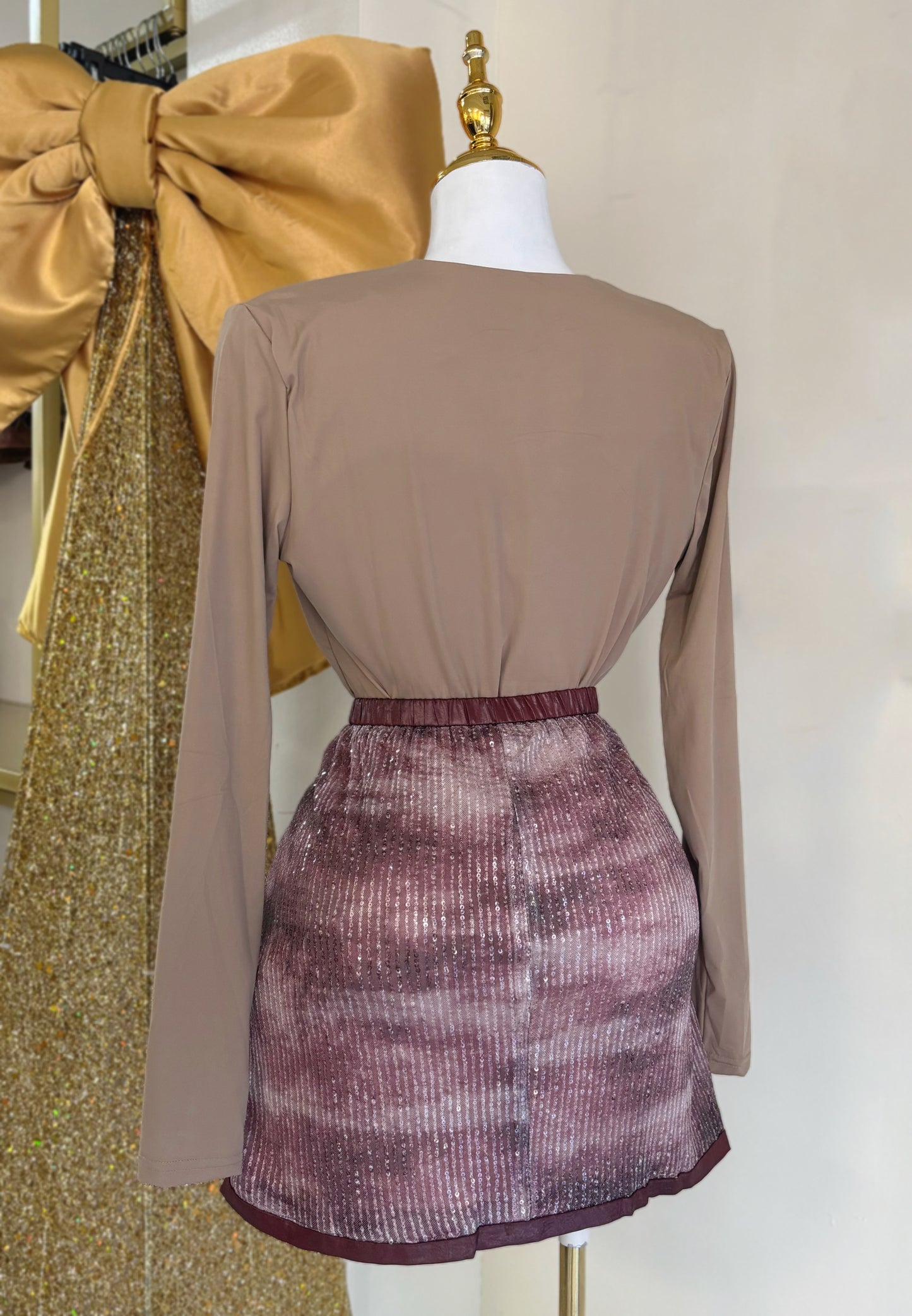 Coco Diamonds Feather Skirt