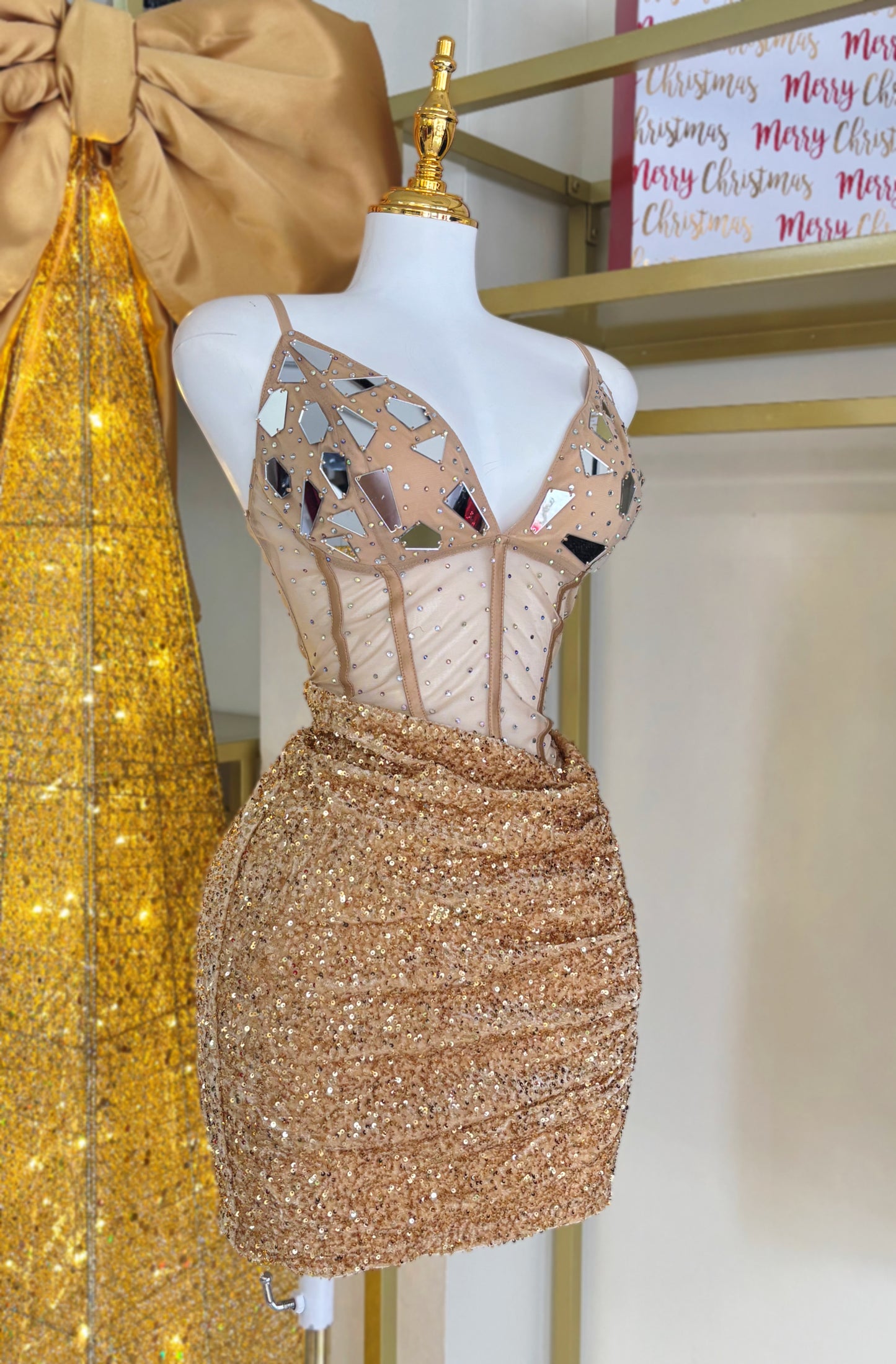 Jazmine Crystals Dress
